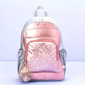 More Than Magic Kids 16.5" Backpack Rose Gold Star